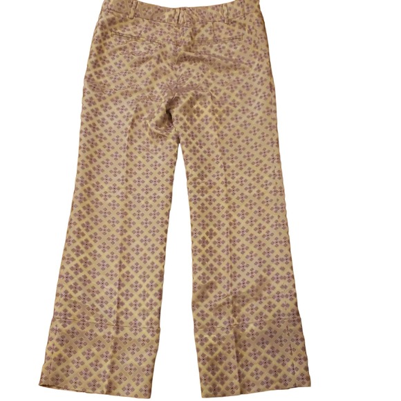 Elizabeth and James Carson Tile lavender Jacquard pants size 0 - Picture 4 of 5